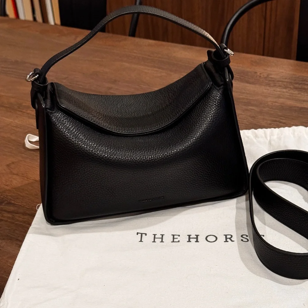 The Horse, Clementine Bag, Black with Silver Hardware - Picture 6 of 9